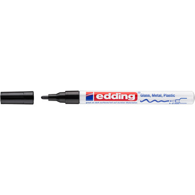 EDDING Paintmarker 751 CREA 1-2mm 751-1 CREA schwarz