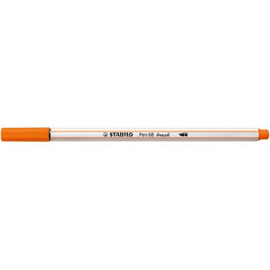 STABILO Stylo Fibre 68 brush 568/30 rouge jaune