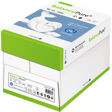 BALANCE PURE Multifunktions-Papier A4 88330215 weiss,Recycling,80g,500 Blatt