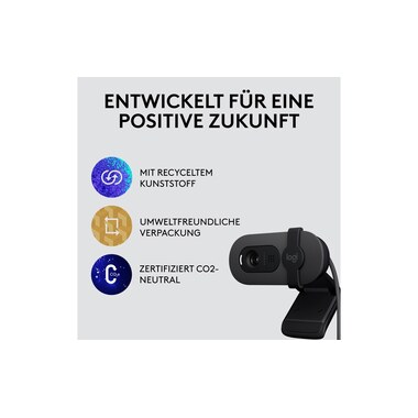 Logitech Webcam Brio 105 Full HD 1080p 30 fps