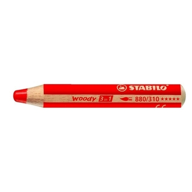 STABILO Farbstifte Woody 3 in 1 880/310 rot