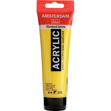 AMSTERDAM Acrylfarbe 120ml 17092752 prim.gelb 275