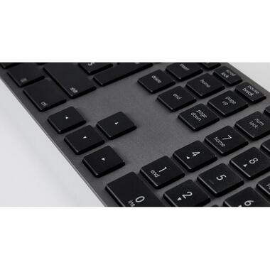 LMP Tastatur USB Grosse Beschriftung WinOS Grau