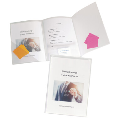 KOLMA Präsentationsmappe Vario A4 10.012.00 transparent