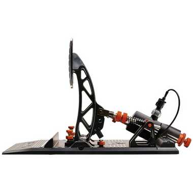 Asetek Racing Invicta Accelerator und Brake Pedal Aluminium Nero Arancione