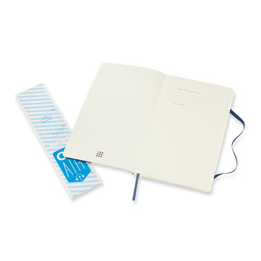 MOLESKINE Notizbuch L/A5 715598 Kariert, SC, Saphir
