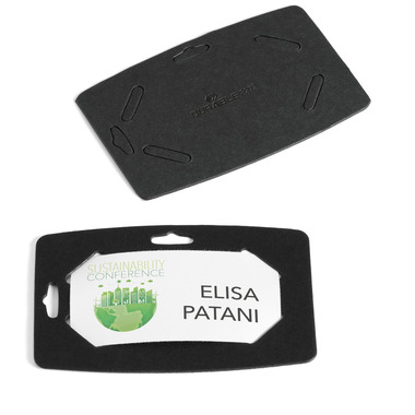 DURABLE Targhetta Carta riciclata 827201 40x75mm 20 pezzi