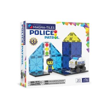 Magna-Tiles Police Patrol 20 Pieces