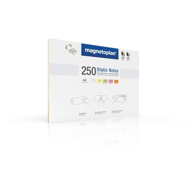MAGNETOPLAN Static Notes A4 11250410 ass. 250 pezzi