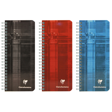 CLAIREFONTAINE Taccuino spirale ass. 8,5x20mm 8672 5mm 90 fogli