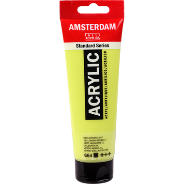 AMSTERDAM Acrylfarbe 120ml 17096642 gelbgrün hell 664