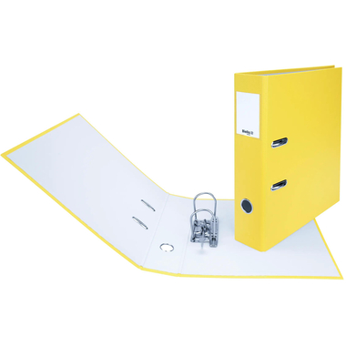 BIELLA Ordner Plasticolor 7cm 10740720U gelb A4