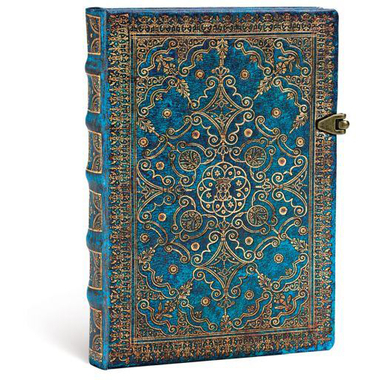PAPERBLANKS Azurblau Midi PB3558-9 lin. 130x180mm, 240 S.