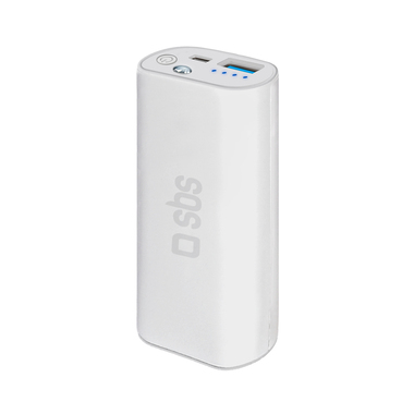 Powerbank mit 5000 mAh und Taschenlampe