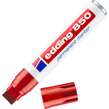 EDDING Permanent Marker 850 5-15mm 850-2 rot