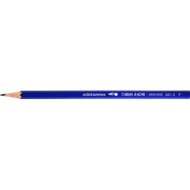 CARAN D'ACHE Schulbleistift Edelweiss F 341.273 blau