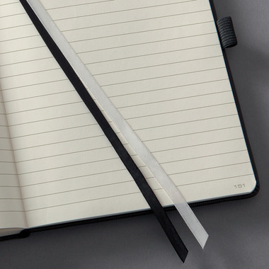 CONCEPTUM Notizbuch A5 CO122 liniert schwarz