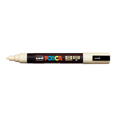 UNI-BALL Posca Marker 1,8-2,5mm PC-5M IVORY elfenbein, Rundspitze