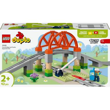 LEGO® DUPLO® Eisenbahnbrücke und Schienen 10426