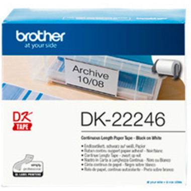 PTOUCH Etiquette s. fin 103mmx30.48m DK-22246 QL-1050 blanc