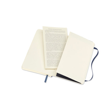 MOLESKINE Taccuino Classic SC Pocket 002854719 saphir, rigato 192 fogli