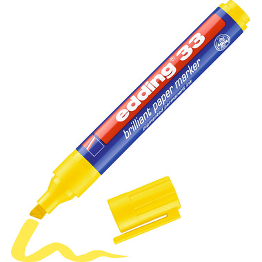 EDDING Permanent Marker 33 1-5mm 33-5 gelb
