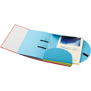 ELCO Dossier d'organ. Ordo A4 29495.32 collecto, bleu 10 pièces