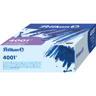PELIKAN Cartuccia inchiostro TP/250 blu 250 pezzi