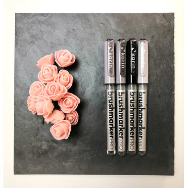 KARIN Brush Marker PRO 27C6 Grey colours 12 Stück