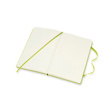 MOLESKINE Notizbuch HC L/A5 850888 blanko,limetten grün,208 S.