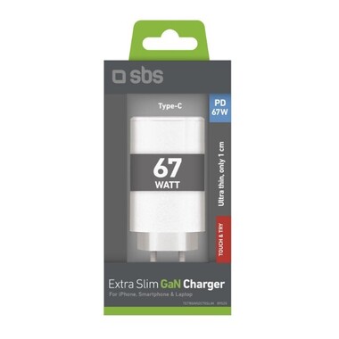 Extra Slim GaN Charger, 67W, Type-C