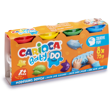 CARIOCA Pasta da gioco Baby Do 43180 8x75g 1+