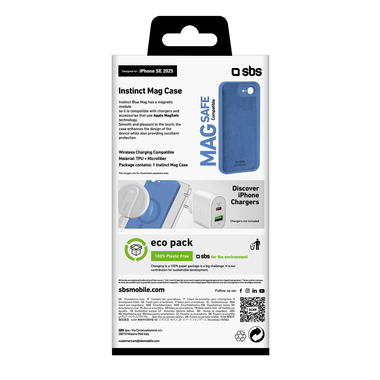 Coque souple compatible MagSafe pour iPhone 16e | SBS