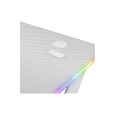 Trust Table de jeu GXT 709W Luminus RGB Blanc