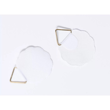 HERMA Appiglio quadro 34.5mm 5752 ottone 10 pezzi