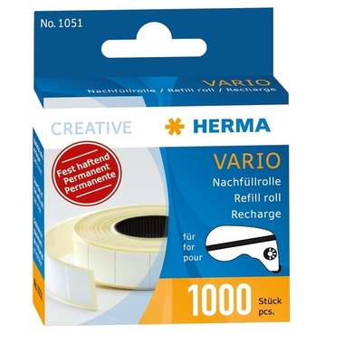 HERMA Nachfüllrolle HERMAfix vario 1051 Refill 1000 Stück