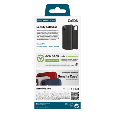 Cover morbida e colorata per Realme C11 2021