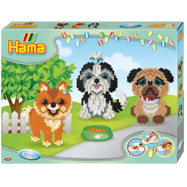 HAMA Set di Perline Midi G1013156-0 Dog Lovers