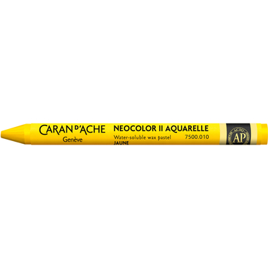 CARAN D'ACHE Wachsmalkreide Neocolor II 7500.010 gelb