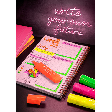 FABER-CASTELL Textliner TL 46 254600 4er Etui GenZ