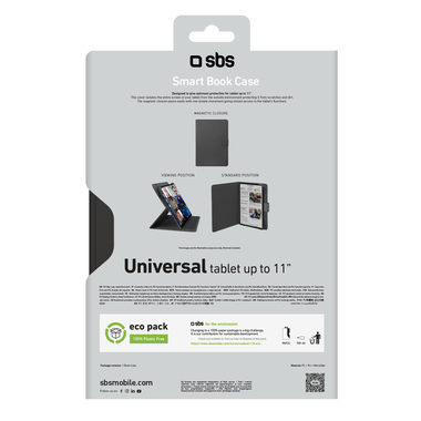 Étui avec support universel pour tablettes 9" à 11"