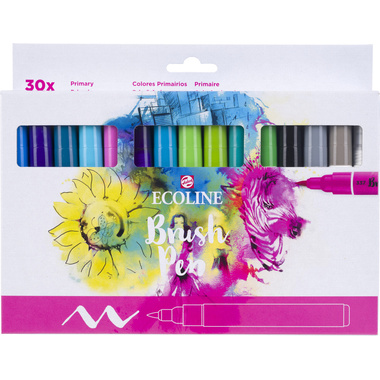 TALENS Ecoline Brush Pen Set 11509005 ass. 30 pcs.