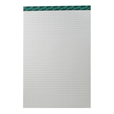 BÜROLINE Bloc bureau recycling A4 725275 quadrillé, 70g, 5mm 100 flls.