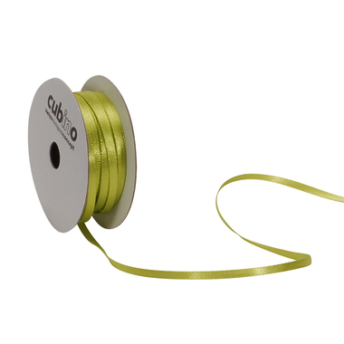 SPYK Banda satin Cubino 2082.0353 3mmx8m spring green