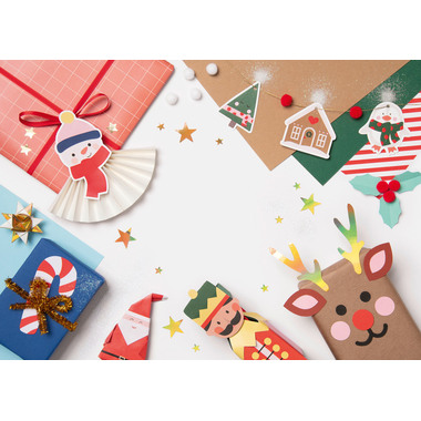 FOLIA WOW Bastel Box 923 MERRY CRAFTMAS