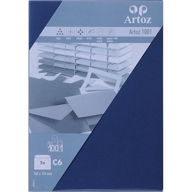 ARTOZ Enveloppes 1001 C6 107324184 100g, classic blue 5 pcs.