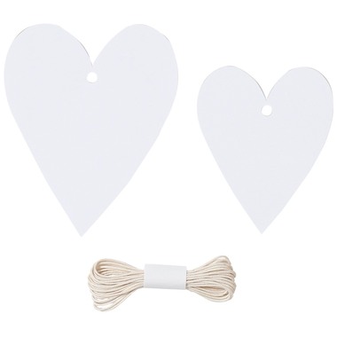 I AM CREATIVE Geschenkanhänger 4088.37 BOHO Herz, 20 Stück