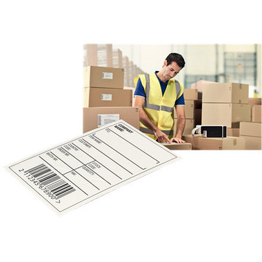 LEITZ Endlosettiket.Kassette Papier 70040001 61mmx22m weiss permanent