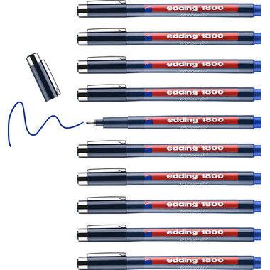 EDDING Profipen 1800 0.70mm 1800-3-07 blau