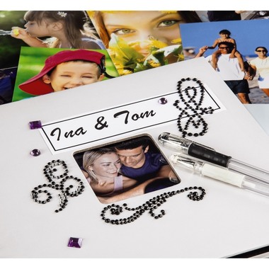 HAMA Album Fine Art 2107 240x170mm, gris 25 pages